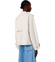 TRENCH CORTO BOERO AVORIO MAX MARA WEEKEND