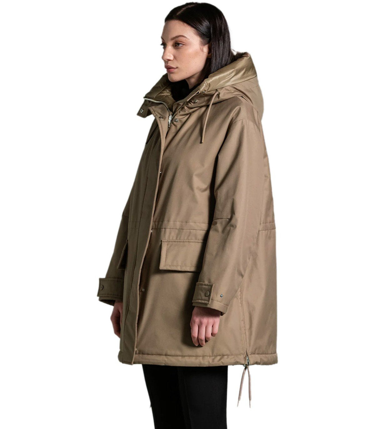 DUNO KAYA CAMEL REVERSIBLE PARKA