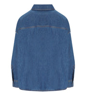 MAX MARA WEEKEND FOGGIA BLAUES HEMD