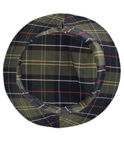 BARBOUR HUTTON NAVY BLUE REVERSIBLE BUCKET HAT