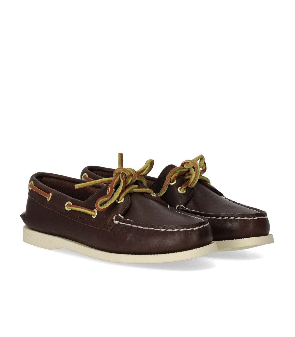 SPERRY BROWN LEATHER LOAFER