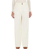 MAX MARA WEEKEND LIVIGNO IVORY PANTS
