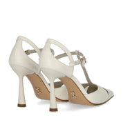 SERGIO LEVANTESI MAURA WHITE PUMP
