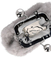 MAX MARA WEEKEND PASTICCINO TUBO MINI GREY CLUTCH