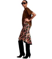 ESSENTIEL ANTWERP KARDINAL BRAUNES T-SHIRT