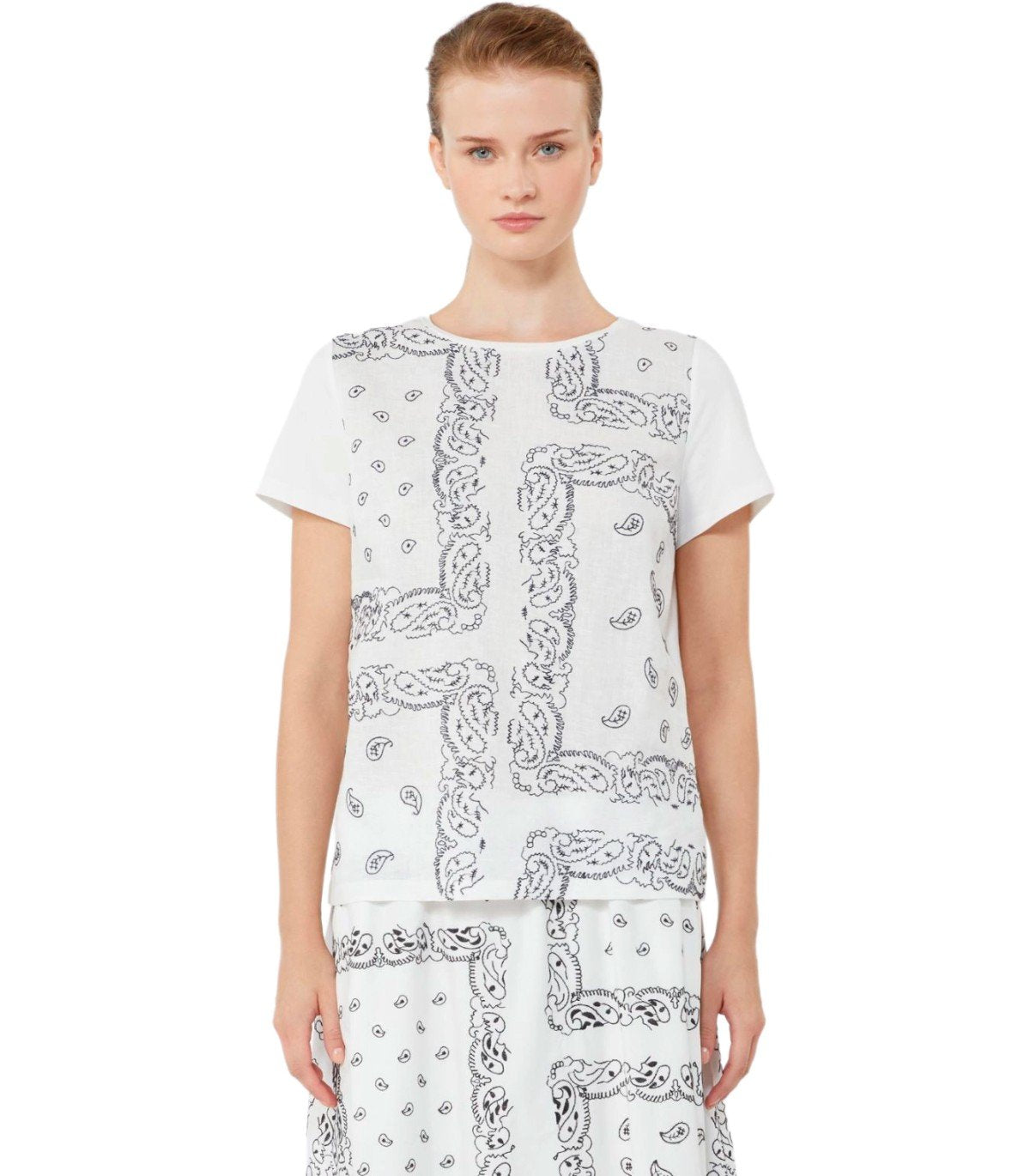 T-SHIRT GENIO BLANC MAX MARA WEEKEND
