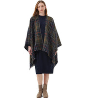BARBOUR MONTIETH CLASSIC TARTAN CAPE