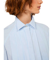 MAX MARA WEEKEND ACANTO LICHTBLAUWE OVERHEMD