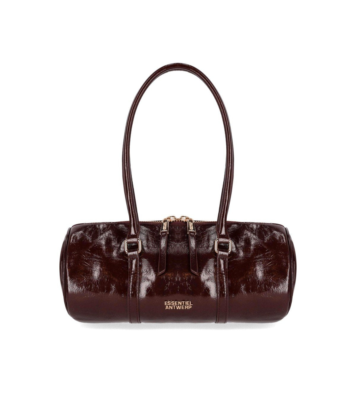 ESSENTIEL ANTWERP KENNETH BROWN SHOULDER BAG