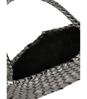 DRAGON DIFFUSION ROSANNA MINI SILVER SHOULDER BAG