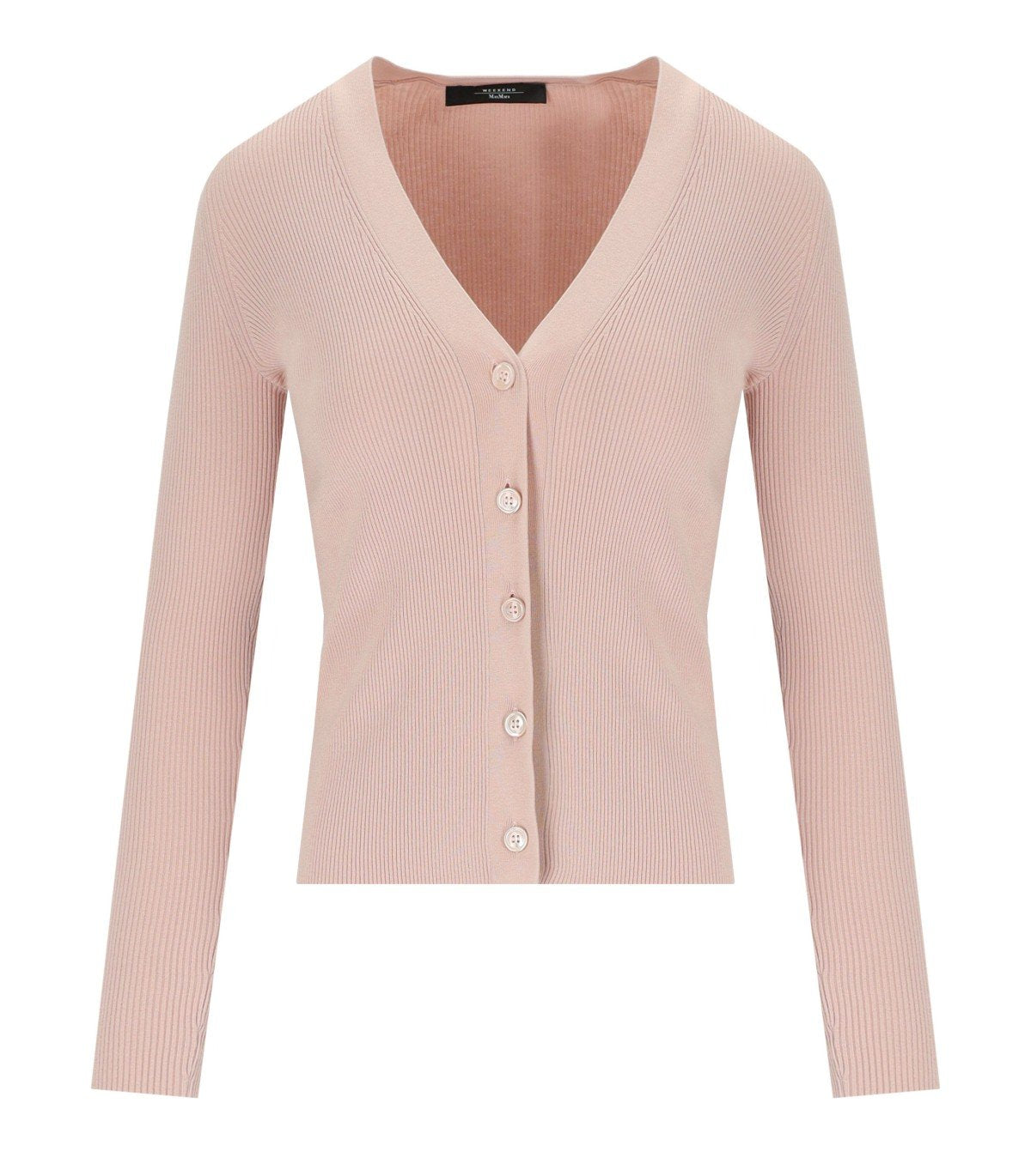 MAX MARA WEEKEND GABRIEL PINK CARDIGAN