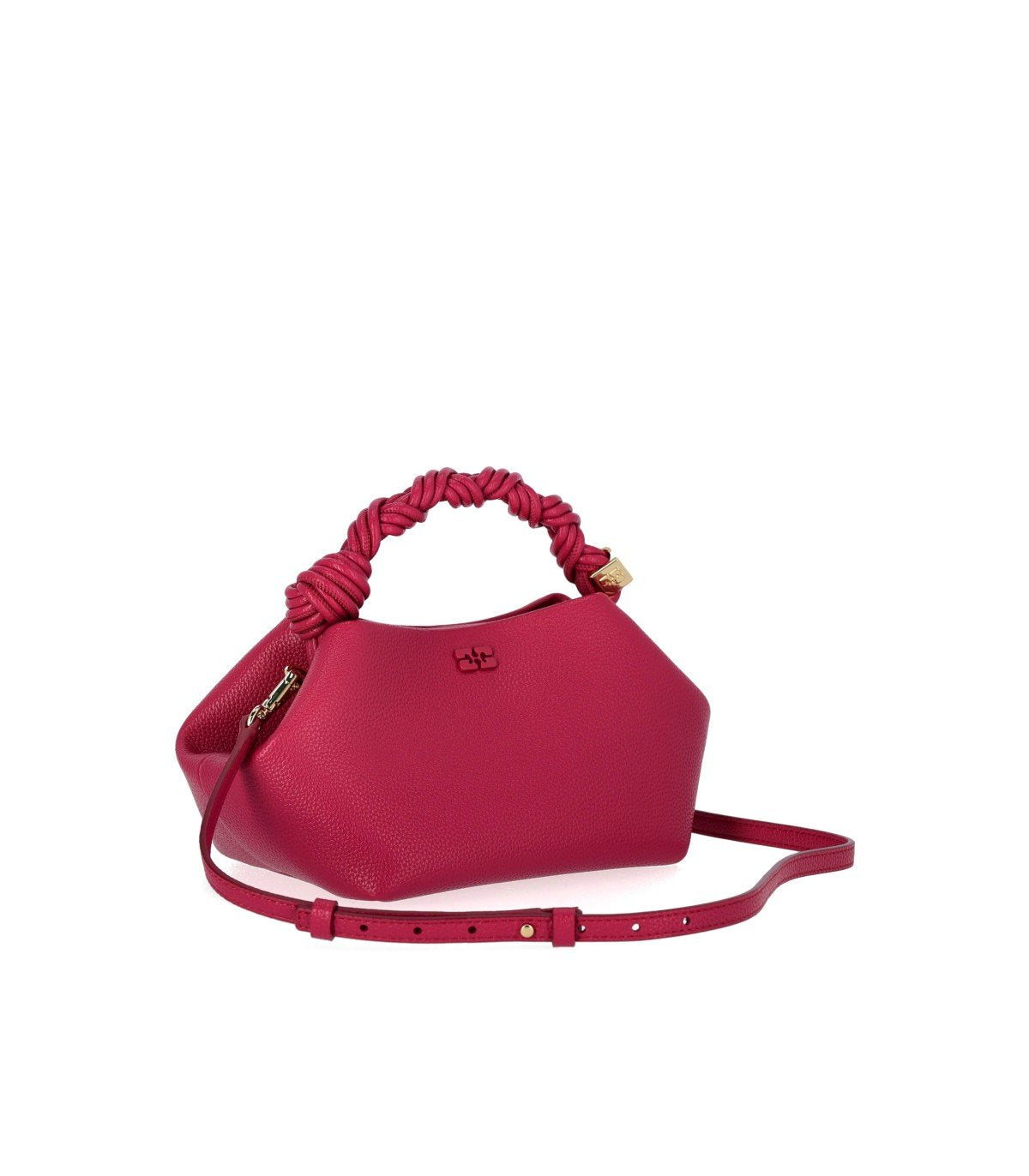 GANNI BOU SMALL MAGENTA HANDBAG