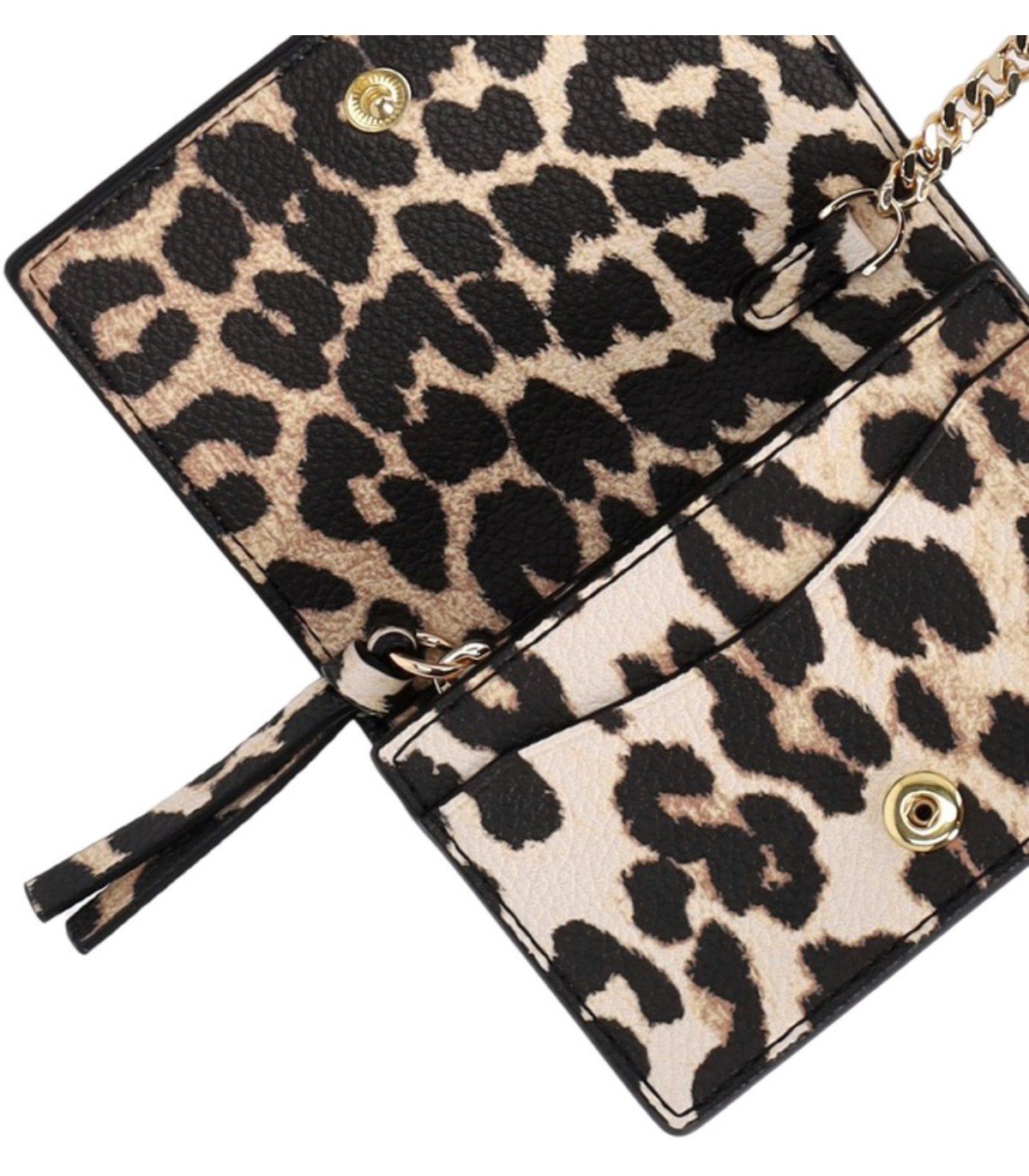 PORTACARTE BOU ANIMALIER GANNI