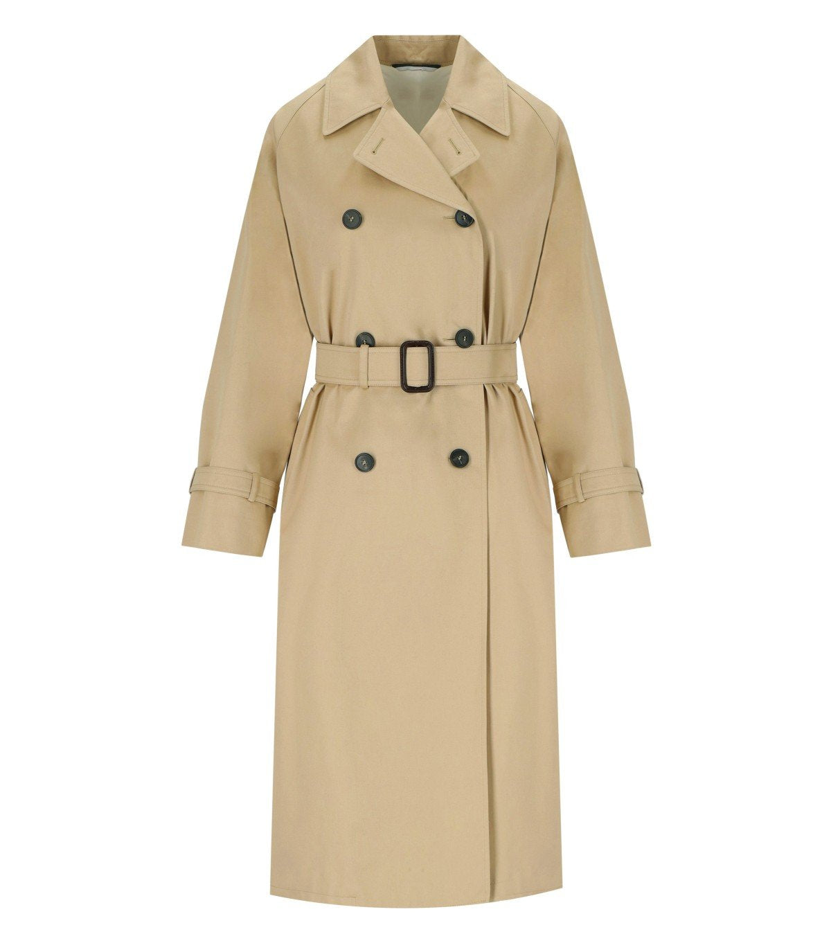 MAX MARA WEEKEND NINFA BEIGE TRENCH COAT