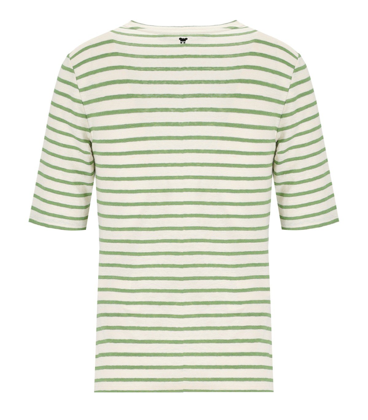 MAX MARA WEEKEND OPZIONE GREEN STRIPED T-SHIRT