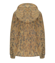 GIACCA IN NYLON LEOPARDATA GANNI