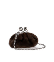 CLUTCH PASTICCINO MINI TUBO MARRONE MAX MARA WEEKEND