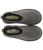 UGG CLASSIC ULTRA MINI PLATFORM GRAUER STIEFEL