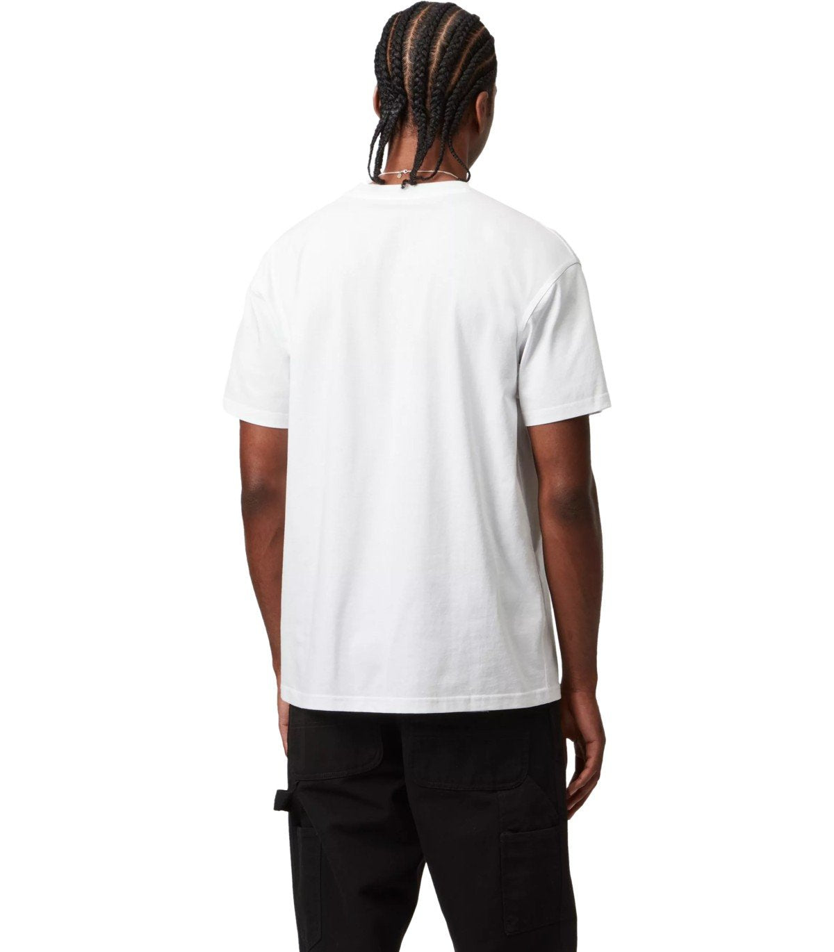 CARHARTT WIP S/S AMERICAN SCRIPT WHITE T-SHIRT