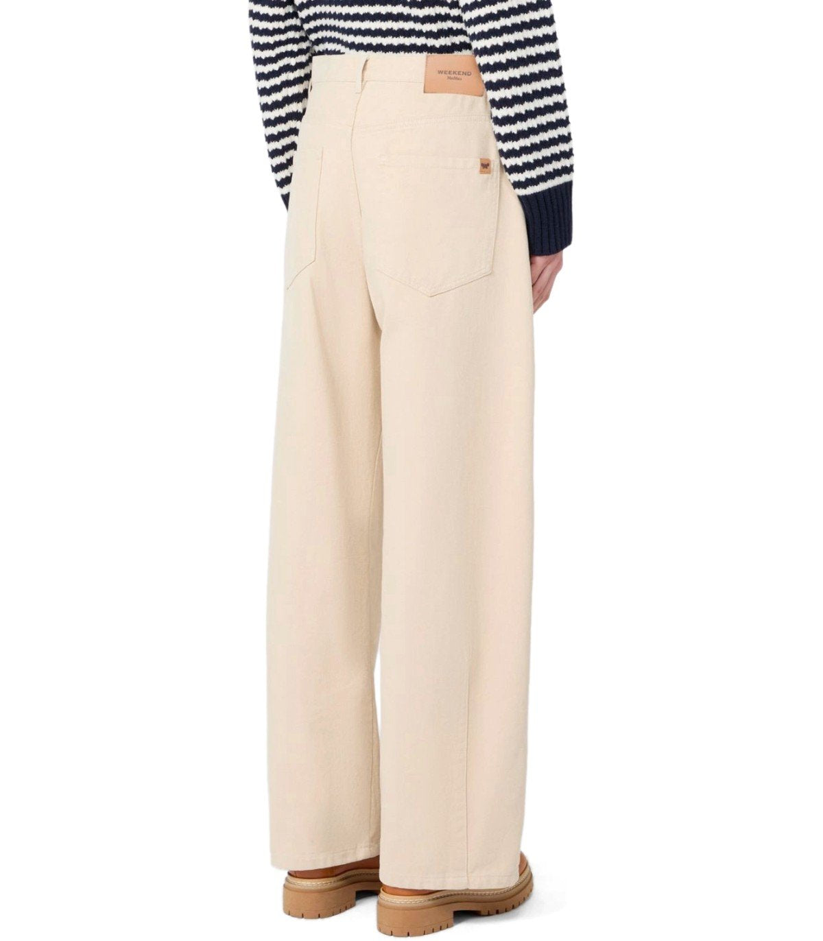 MAX MARA WEEKEND ELFENBEIN ORDINE HOSE