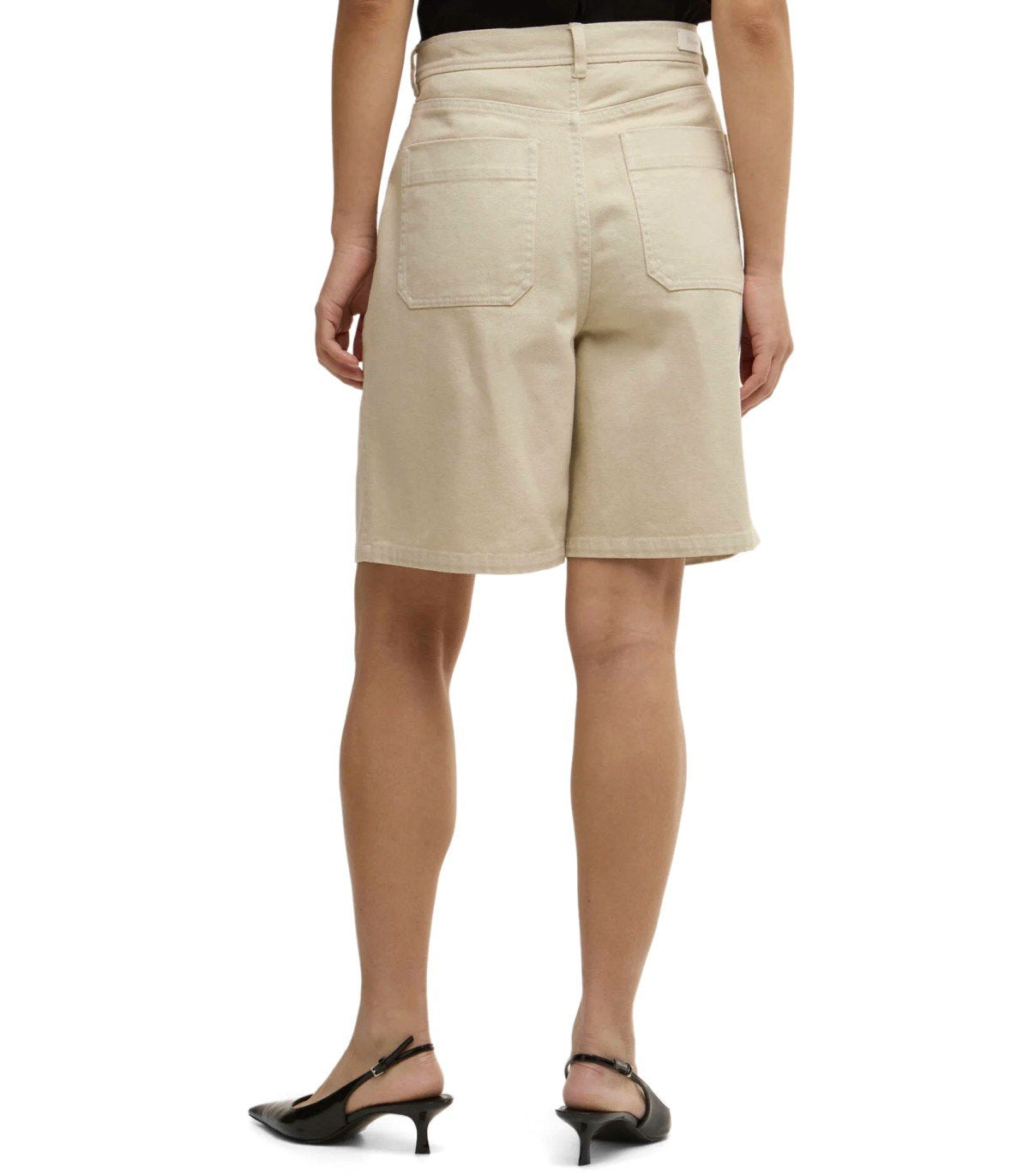 BARBOUR DAYA BEIGE BERMUDA SHORTS