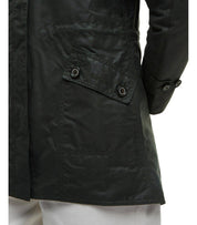 GIACCA CON CAPPUCCIO CANNICH WAX VERDE BARBOUR