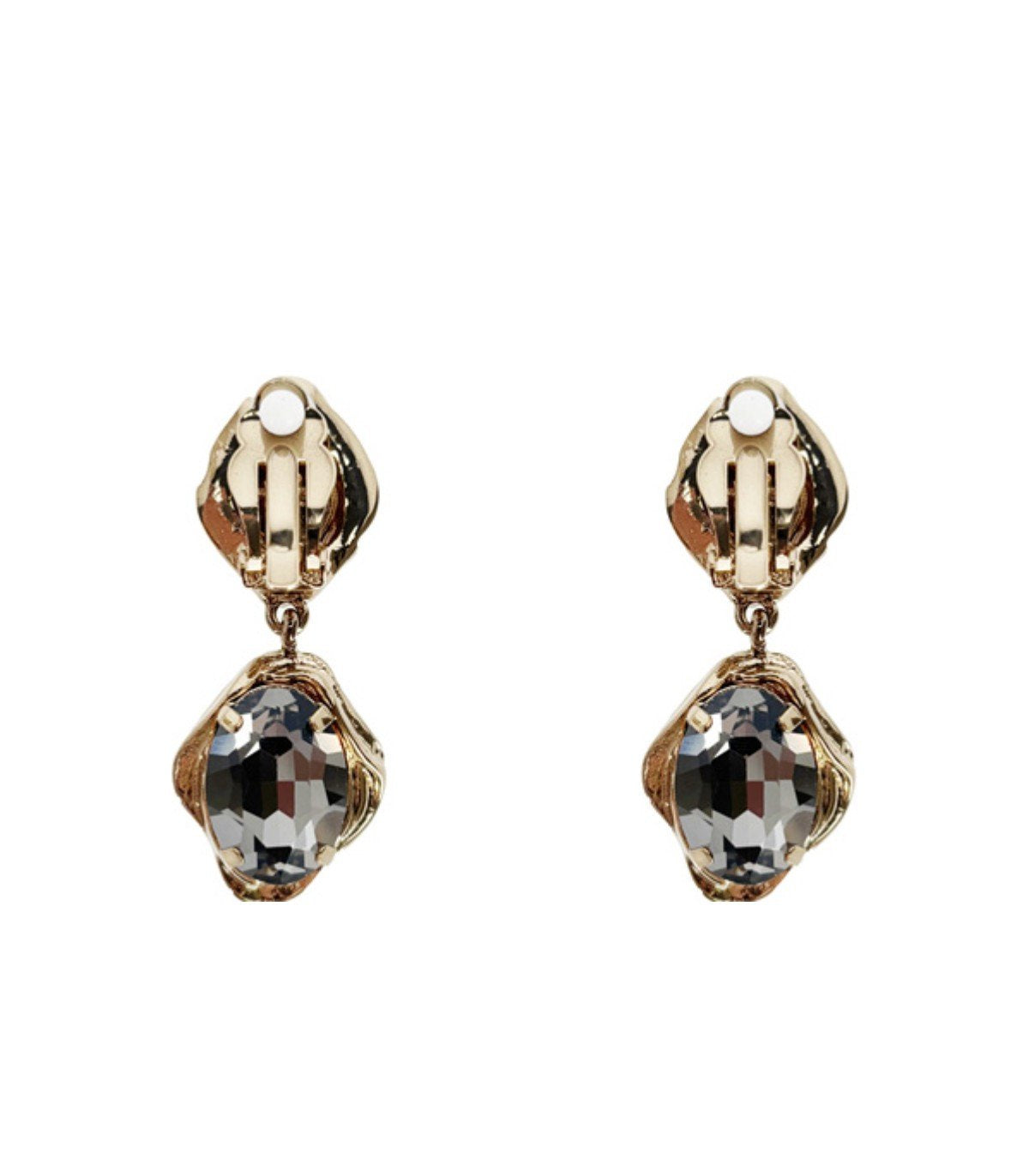 MAX MARA WEEKEND FASTO GOLD EARRINGS