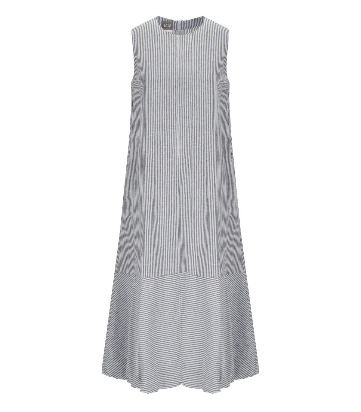MM MAX MARA SORRISO GESTREEPTE LANGE JURK