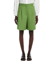MAX MARA WEEKEND ECUBA GRÜNE BERMUDASHORTS