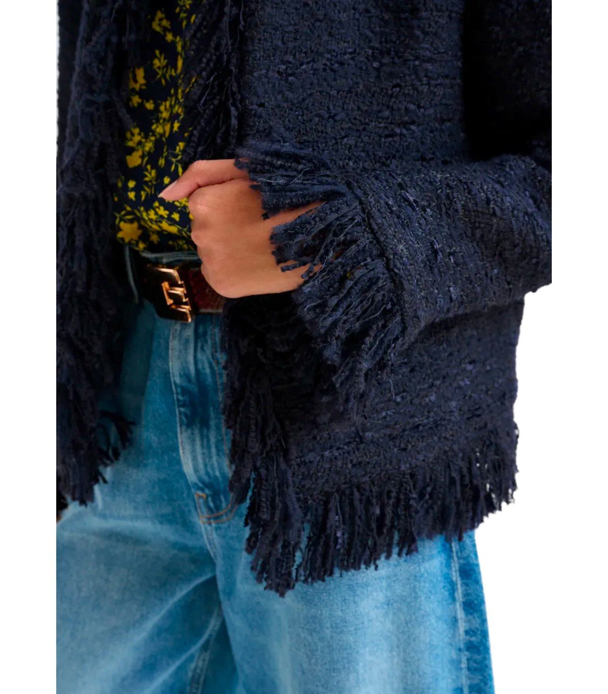 ESSENTIEL ANTWERP ISKRA NAVY BLUE JACKET