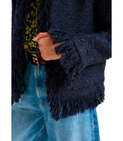 ESSENTIEL ANTWERP ISKRA NAVY BLUE JACKET