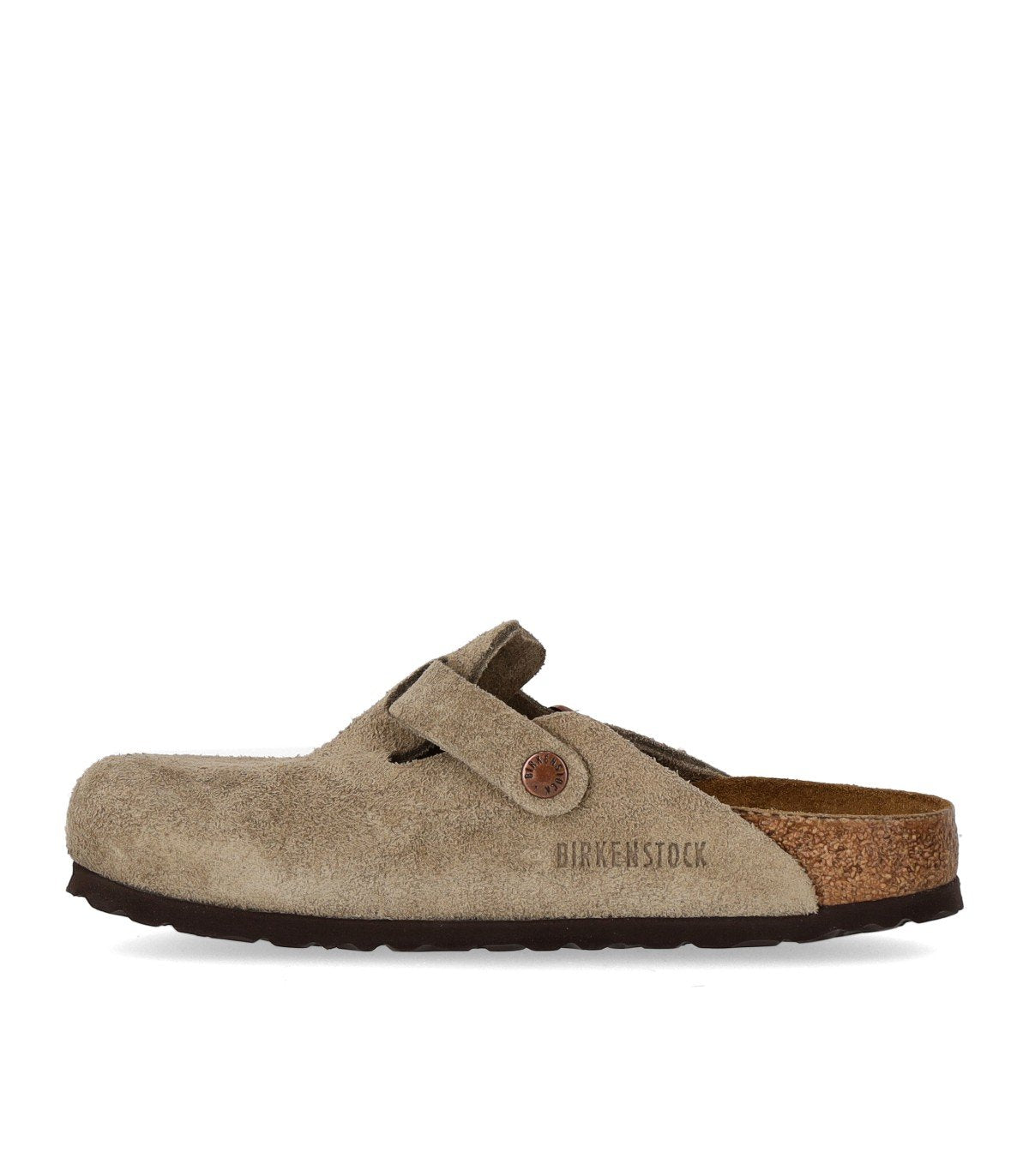 CLOG BOSTON SOFT FOOTBED TAUPE BIRKENSTOCK