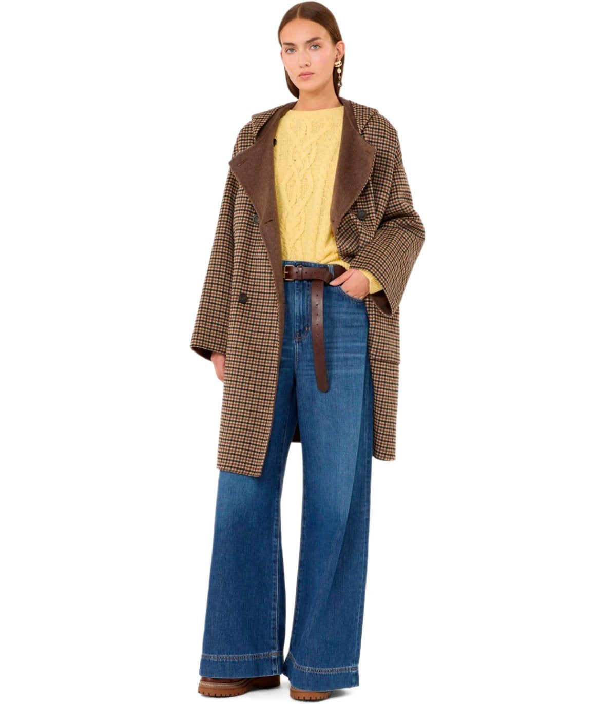 CAPPOTTO BALTA CHECK MAX MARA WEEKEND 