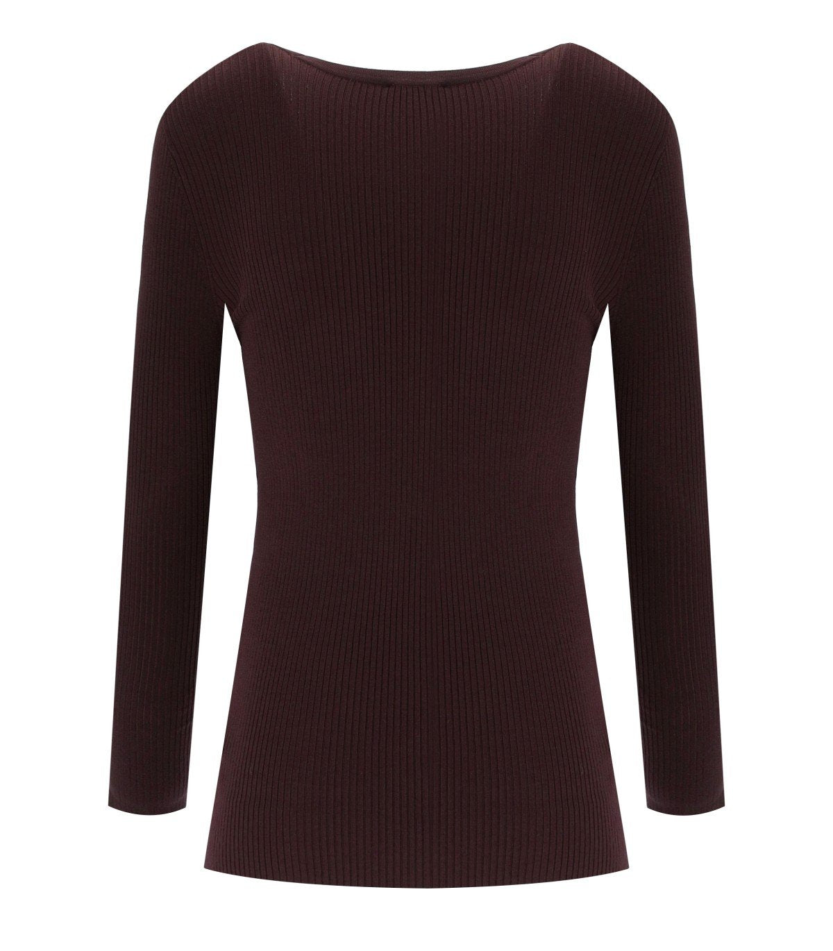 ELISABETTA FRANCHI MERLOT BUTTONED PULL