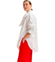 ESSENTIEL ANTWERP IMOVERIT WHITE SHIRT