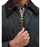 BARBOUR BEDALE WAX SALBEIGRÜNE JACKE