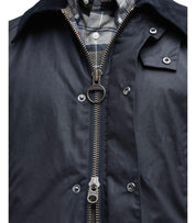 GIACCA ASHBY WAX BLU NAVY BARBOUR
