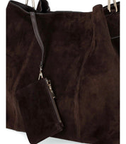 ESSENTIEL ANTWERP KROON BROWN SHOULDER BAG