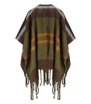 MANTELLA ISLA BOUCLE TARTAN VERDE BLU BARBOUR