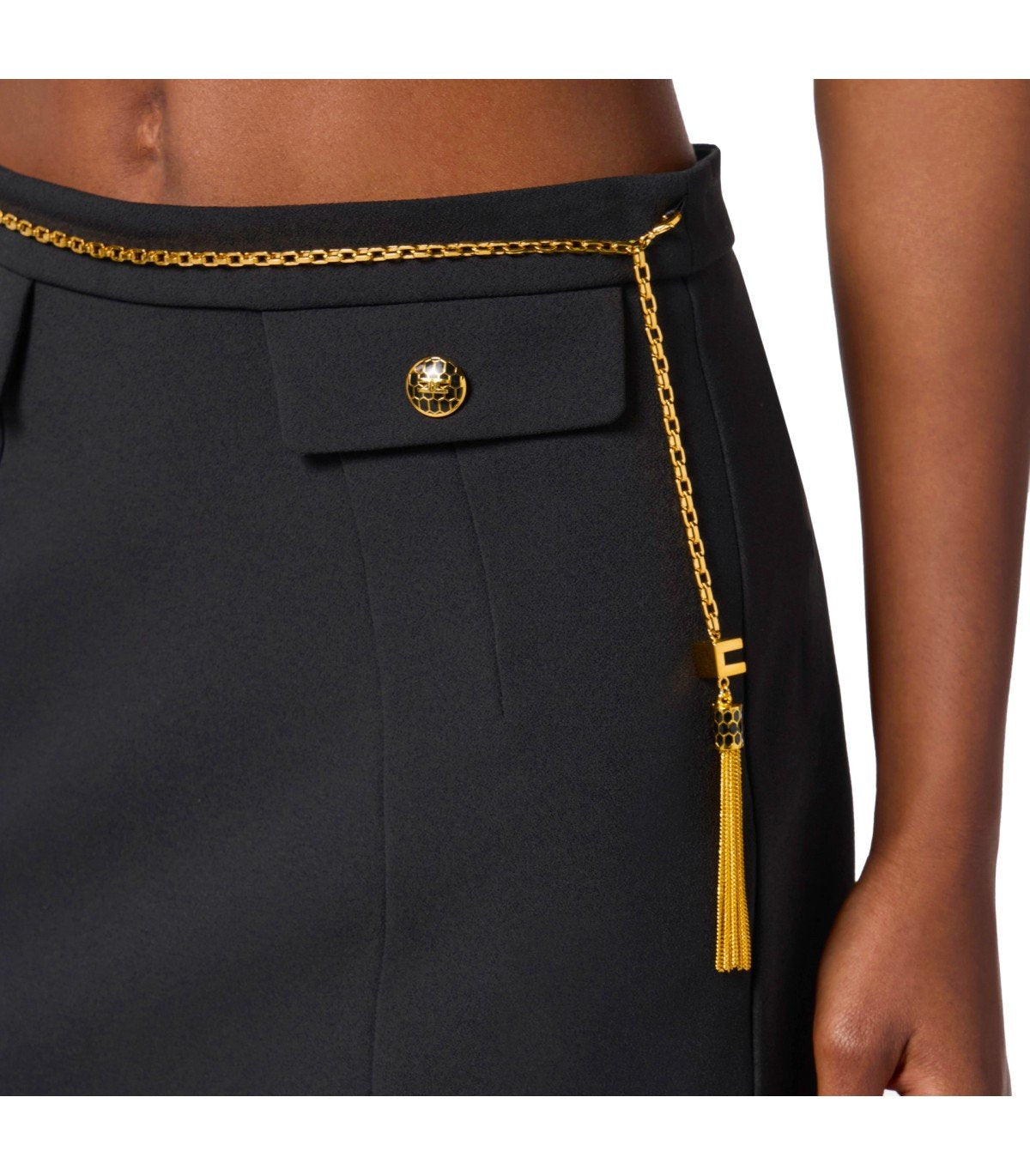 FALDA MINI NEGRA ELISABETTA FRANCHI