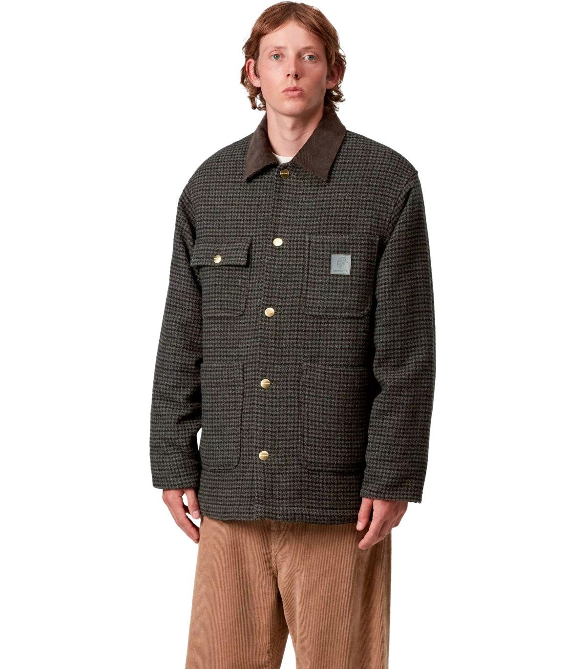 GIUBBOTTO LOWIS CHORE VITOLA HEATHER CARHARTT WIP