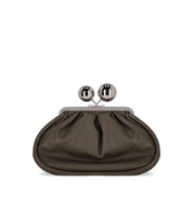 MAX MARA WEEKEND PASTICCINO MILVANEW MEDIUM MUD CLUTCH