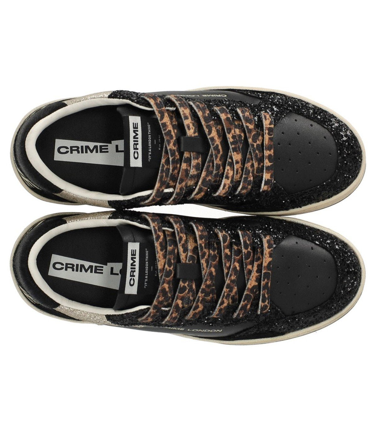 BASKETS SK8 DELUXE NOIR CRIME LONDON