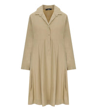 MAX MARA WEEKEND SEGGIO BEIGE DRESS - 38