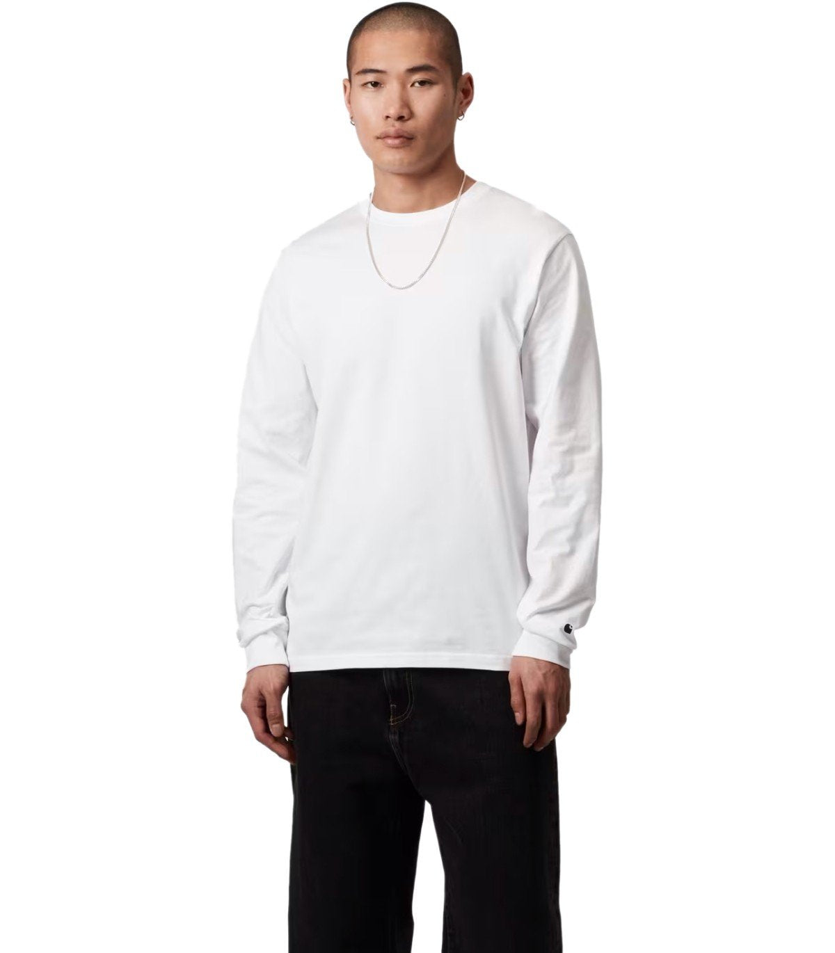 CARHARTT WIP L/S BASE WHITE T-SHIRT