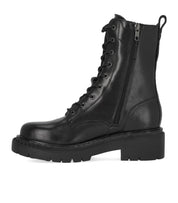 ASH DOVER SCHWARZ LEDER SCHNÜRSTIEFEL
