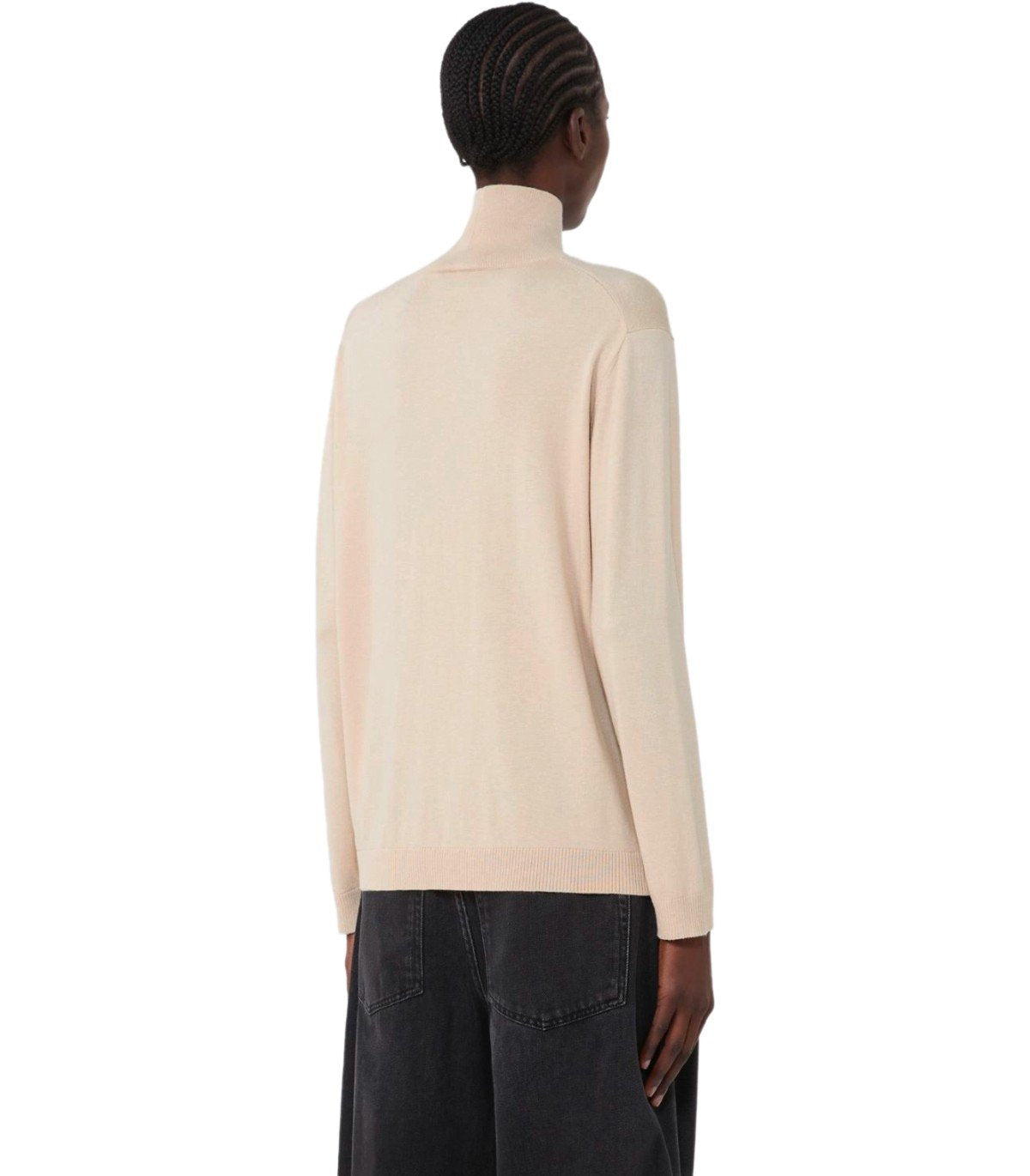 MAGLIA DOLCEVITA KIKU BEIGE MAX MARA WEEKEND 