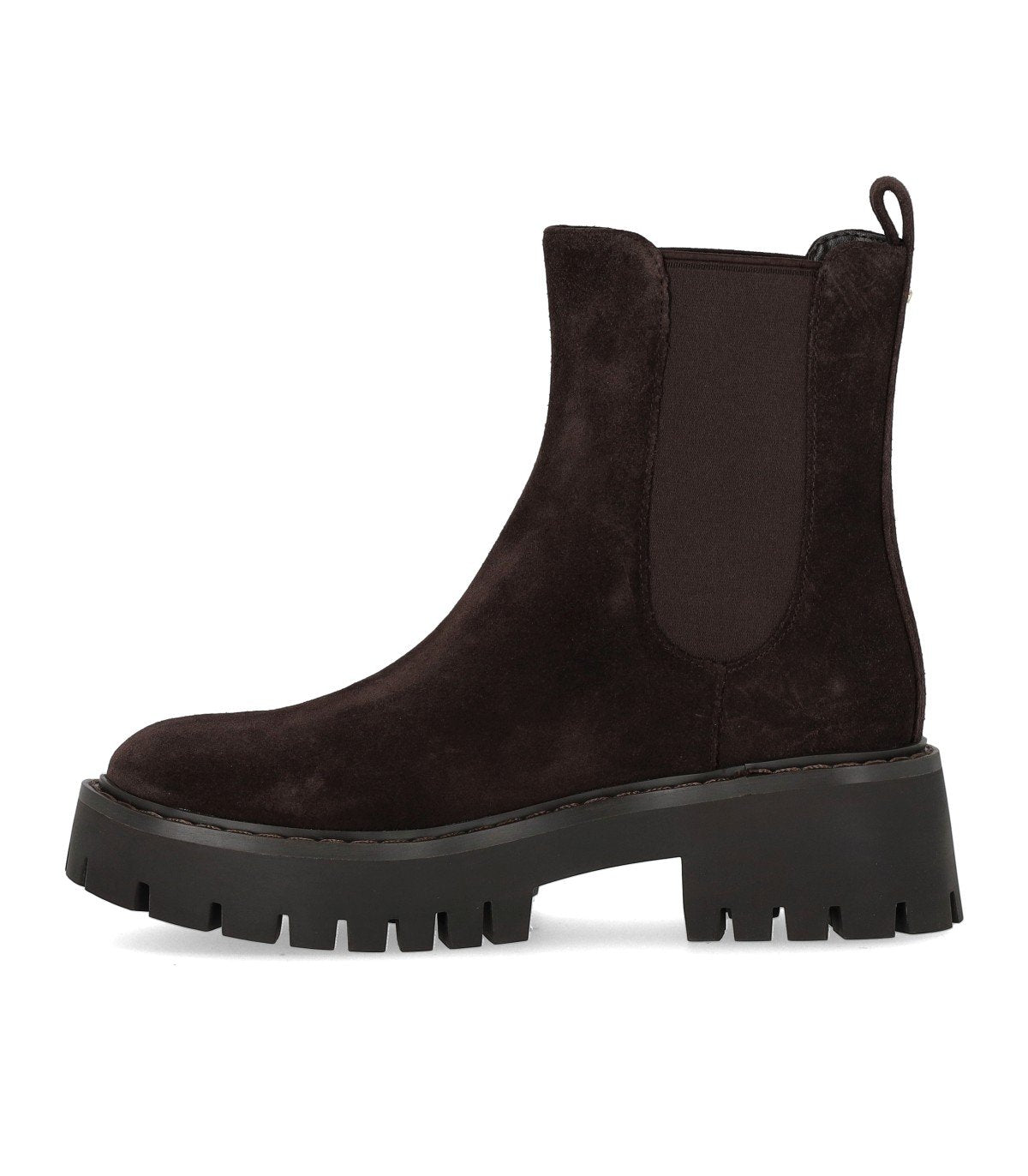 MICHAEL KORS ASHER DUNKELBRAUNE CHELSEA STIEFELETTE