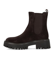 MICHAEL KORS ASHER DUNKELBRAUNE CHELSEA STIEFELETTE