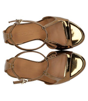 SERGIO LEVANTESI STELLA BRONZE HEELED SANDAL